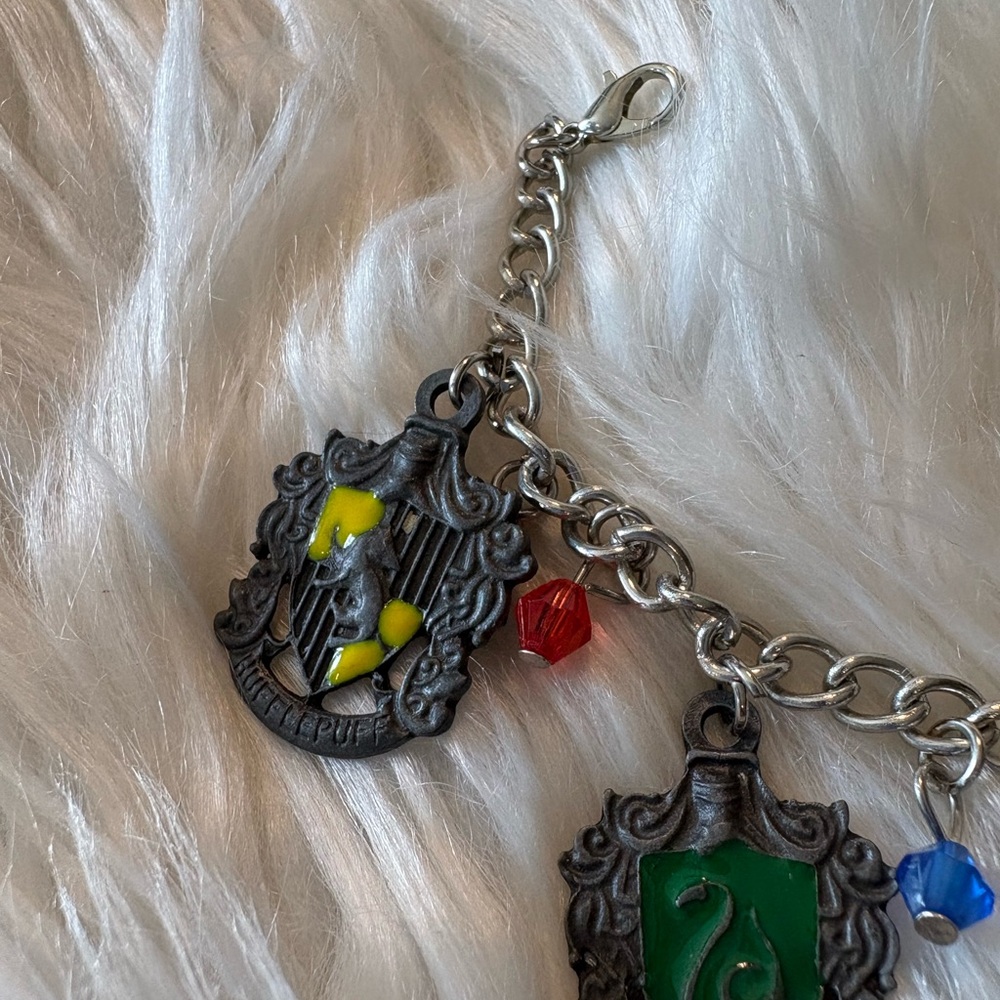 Harry Potter Hogwarts House Charm Bracelet in Multicolor - Picture 6 of 9